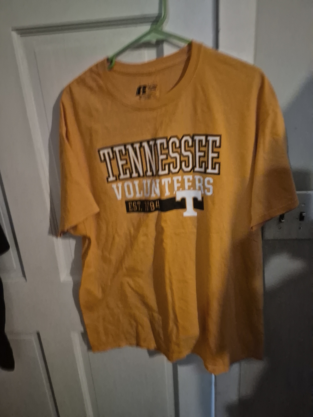 Russell Athletic Tennessee Volunteers Orange Short Sleeve Tee